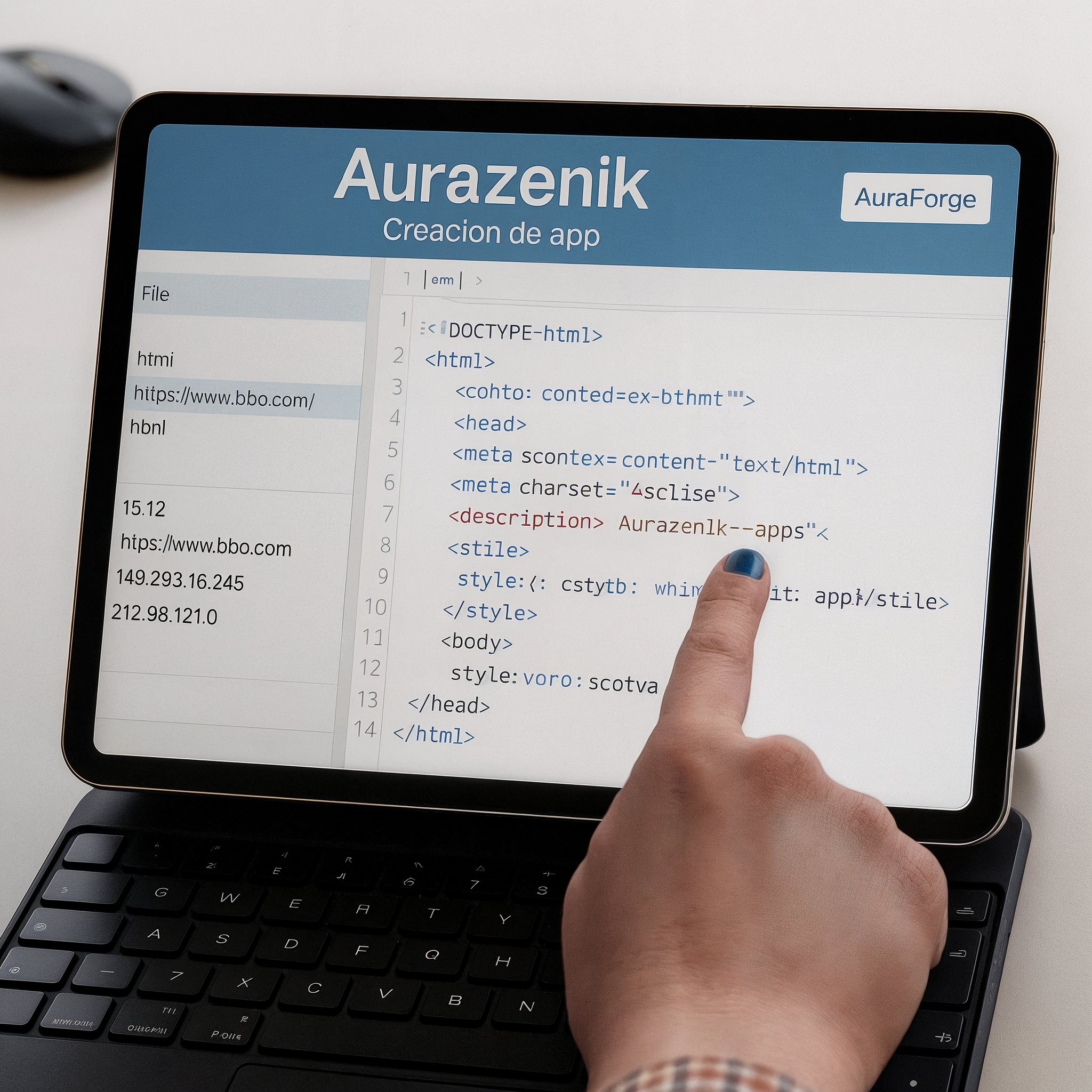 Desarrollo de aplicaciones móviles — AuraForge